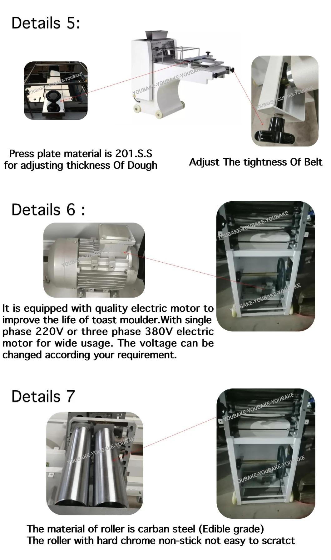 Lower Price for Bread Dough Toast Shaping Making Machine Equipment Moulder