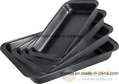 New Design Durable Non-Stick Coated Flat Aluminium Bakery Oven Pan