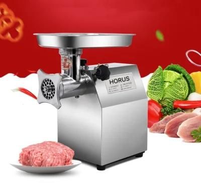 Commercial Kitchen Stainless Steel Electric 32 Meat Grinder Mincer and Mixer Chicken Pork ...