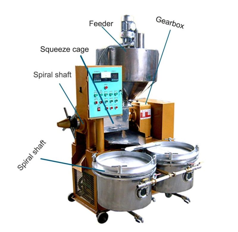 Stainless Steel Mini Palm Oil Pressing Machine (YZYX70ZWY)