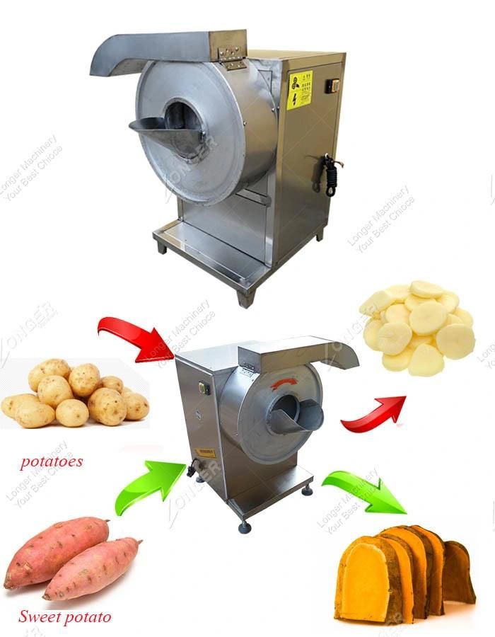 Automatic French Fries Cutter Sweet Potato Chips Cutting Machine Price