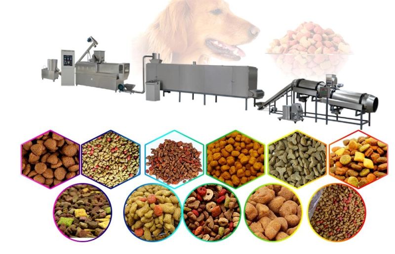 Dry Dog Foods Cat Foods Production Equipment Processing Line