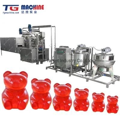 Automatic Small Jelly Candy Production Line for Candy Factories Use