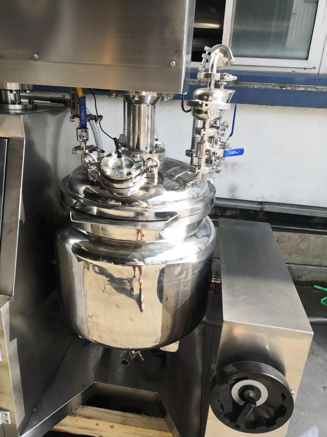 Vacuum Mixing Dairy Emulsifier with CIP Cleaning System