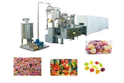 Popular 150kgs/Hr Small Fully Automatic Jelly Candy Confectionery Machine