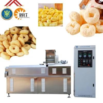 Automatic Puffed Snacks Extruder Price Corn Puff Food Making Machinery