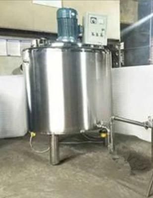 Milk Pasteurizer Fermentation Tank Batch Pasteurizer Cooling Tank Jacketed Tank