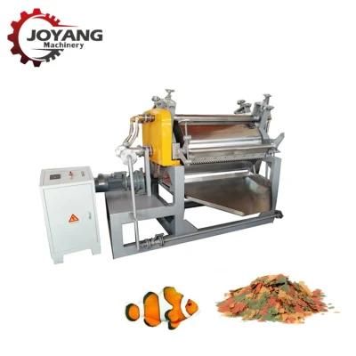 Floating Flake Fish Feed Drum Roller Equipment