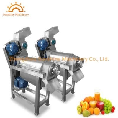 Commercial Orange Industrial Fruit Grape Juice Extractor Carrot Juicer Machine