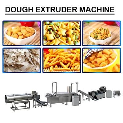 Automatic Extruded Fried Wheat Flour Snack Food Machine