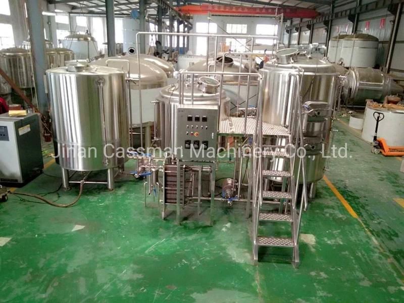 Cassman 500L Craft Beer Brewing Machine for Hotel/Pub/Restaurant