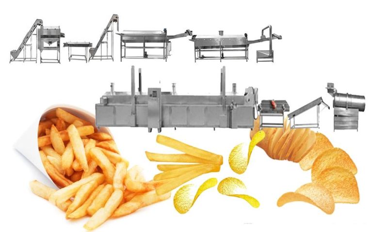 Automatic French Fries Production Line / Making Machine