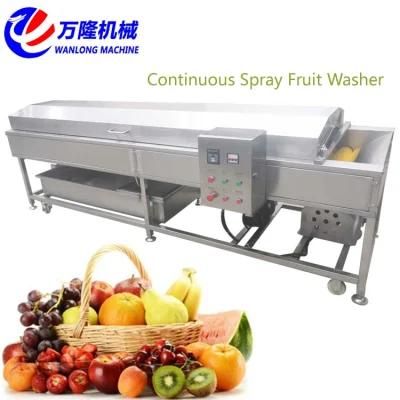 Automatic Watermelon Apple Orange Cherry Passion Fruit Washer Machine Jujube Lemon Sweet ...