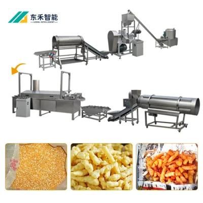 High Quality Stainless Steel Cheetos Making Machine Kurkure Snacks Extruder Machine ...