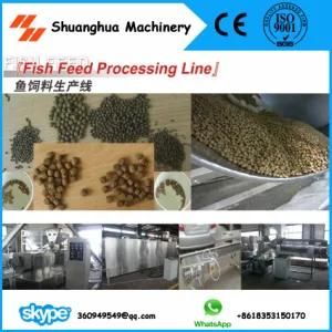 Floating Fish Food Making Machine Fish Feed Production Line CE ISO9001