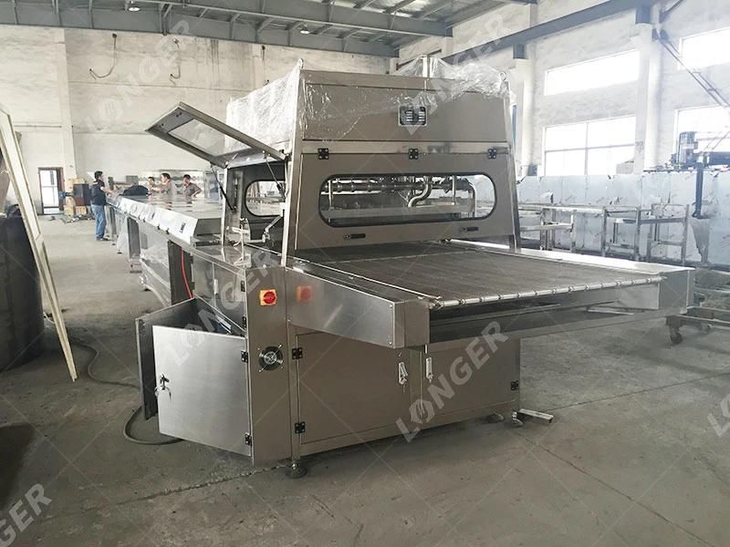 LG-CT600 Covered Chocolate Biscuit Making Machine Chocolate Wafer Biscuit Machine