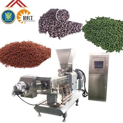 Semi/Automatic Equipment Floating Fish Food Pellets Extruder Machine