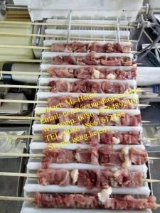 Small Skewer Machine/Semi-Automatic Skewer Meat Machine