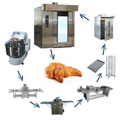 Bread Making Machine Croissant Arabic Bread Machine Croissant Production Line