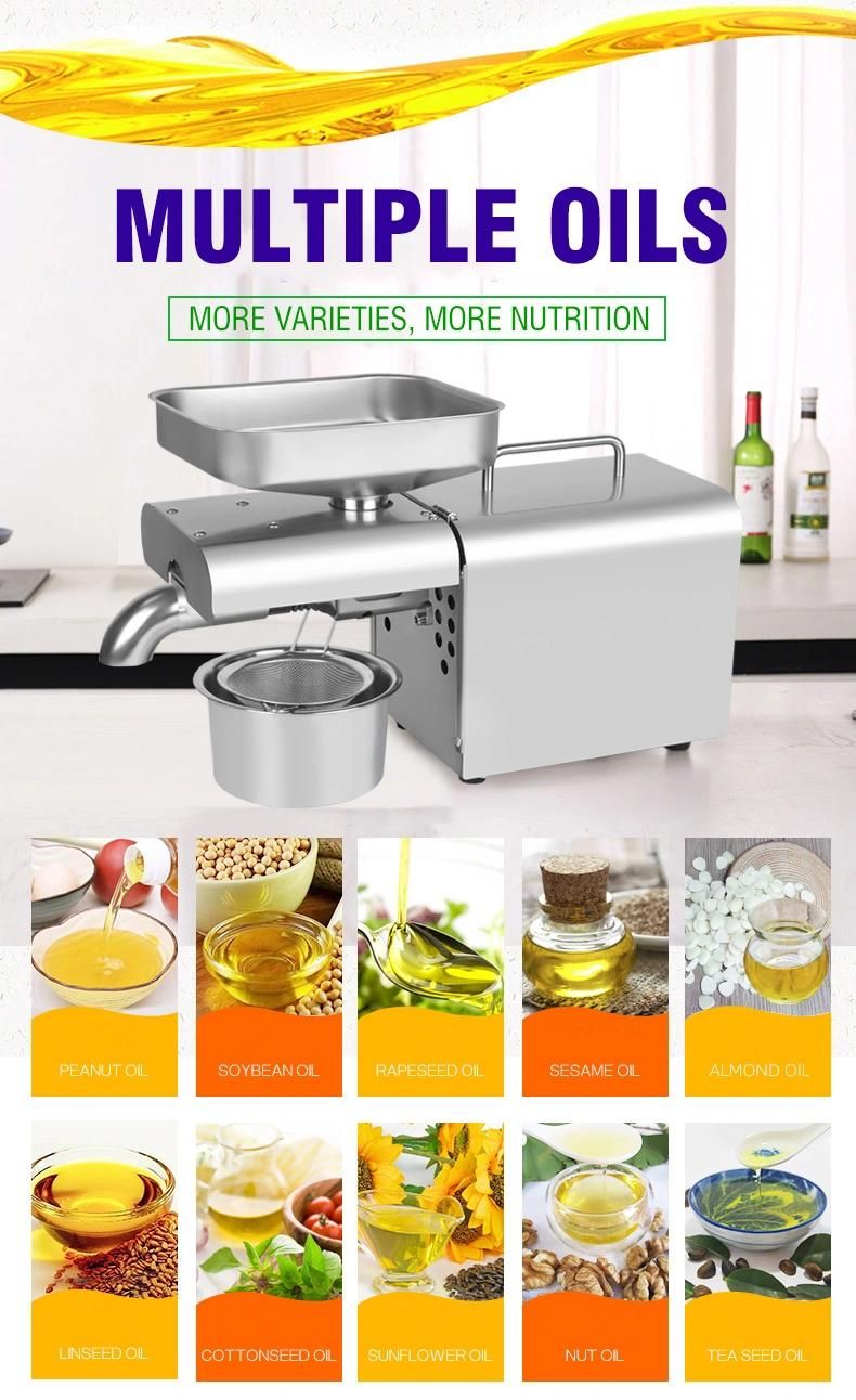 LTB01W Easy to Operate Small Home Use Oil Press Machine