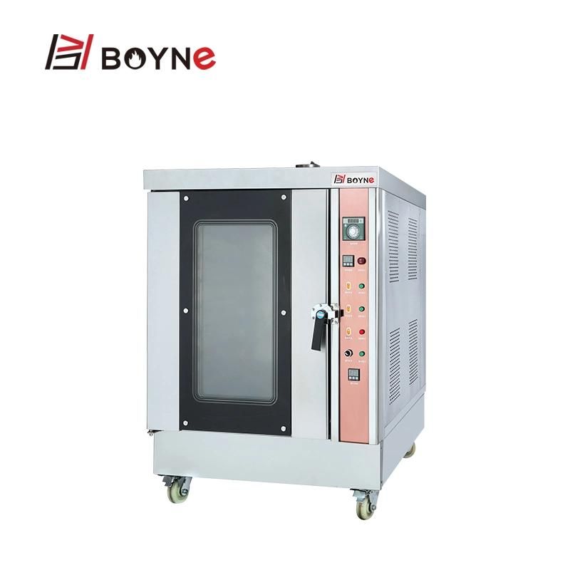 High Temperature Hot Air Eight Trays Gas Convection Oven