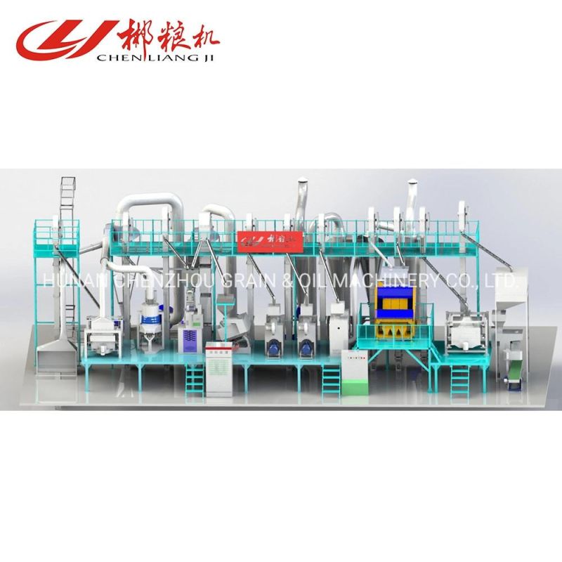 Clj Brand Grain Processing Machinery Tqlm Rotary Paddy Rice Pre-Cleaning Machine Paddy Rice Cleaner