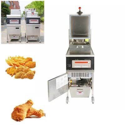 Commercial Stainless Steel Deep Frying Chicken Gas Pressure Frying Machine