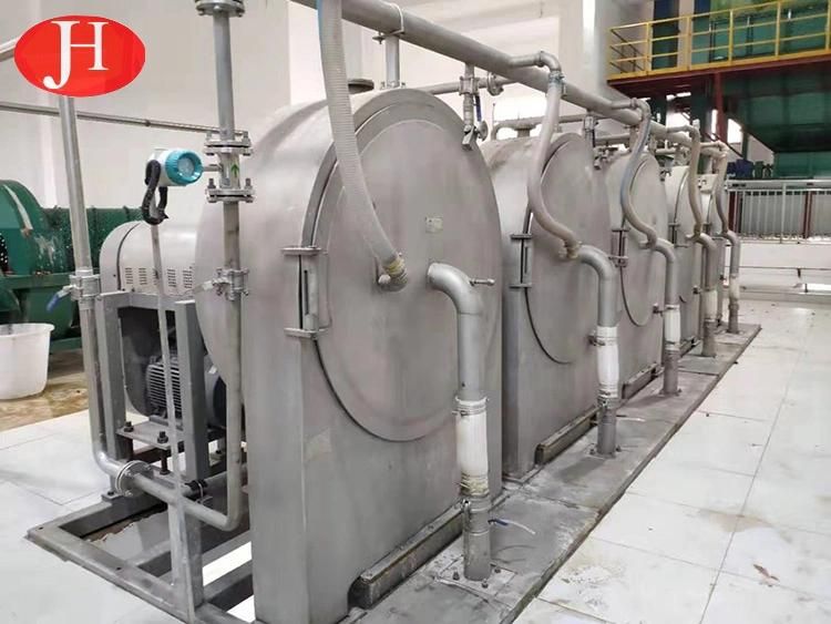 Centrifuge Sieve Sweet Potato Starch Production Line Washing and Dewatering of Starch Pulp