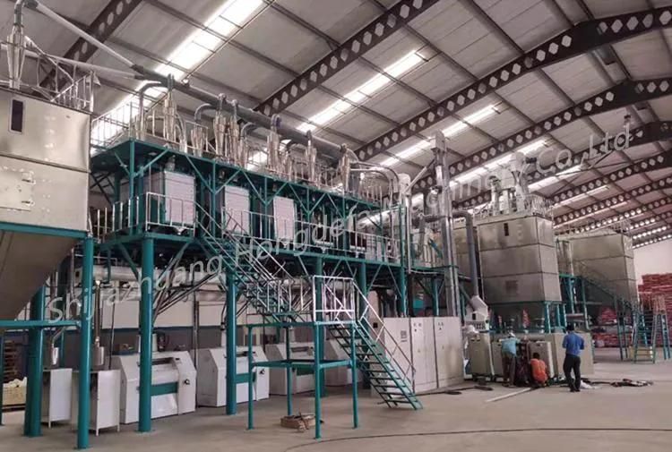 Corn Milling Maize Processing Plant Maize Flour Mill Production Line