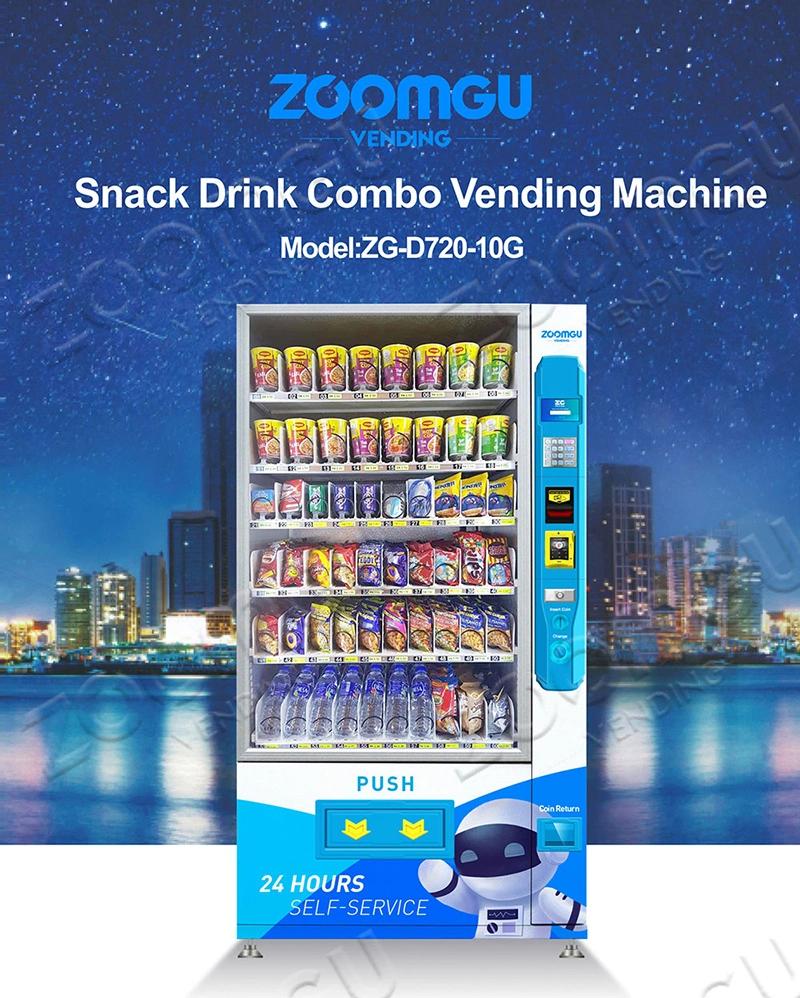 Zg Cans and Bottle Drinks Vending Machine