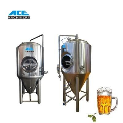 Price Factory Direct Sale 400L Conical Fermentation Bucket 4hl Unitank Fermenter with ...