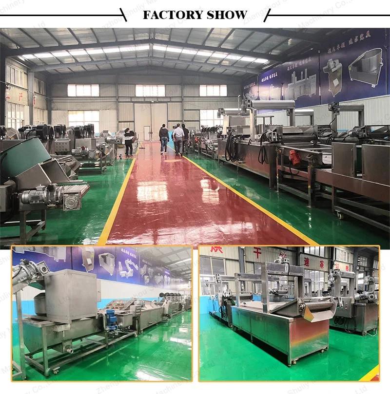 Chin Chin Cutting Equipment Chinchin Frying Drying Processing Machine