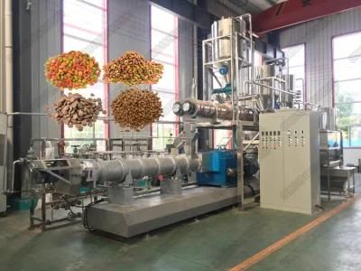 Automatic Dog Cat Fish Animal Pet Pellet Feed Food Making Machine Manufacturer