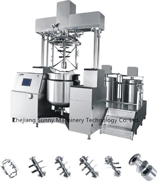 Homogenizing Kettle for Cream Lotion Cosmetic Industry