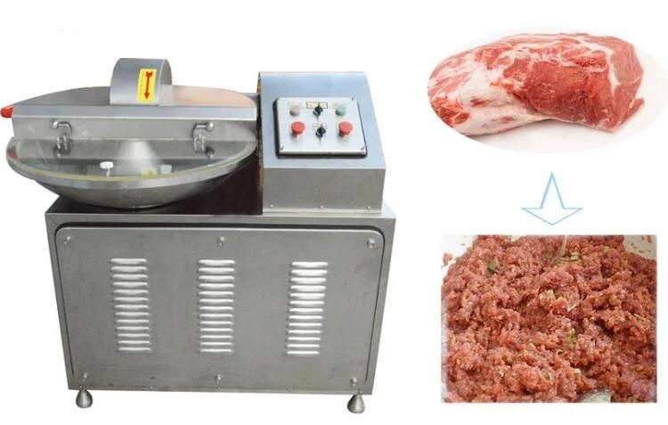 Industrial Meat Bowl Cutter Made in China 40 Liters Meat Bowl Cutter