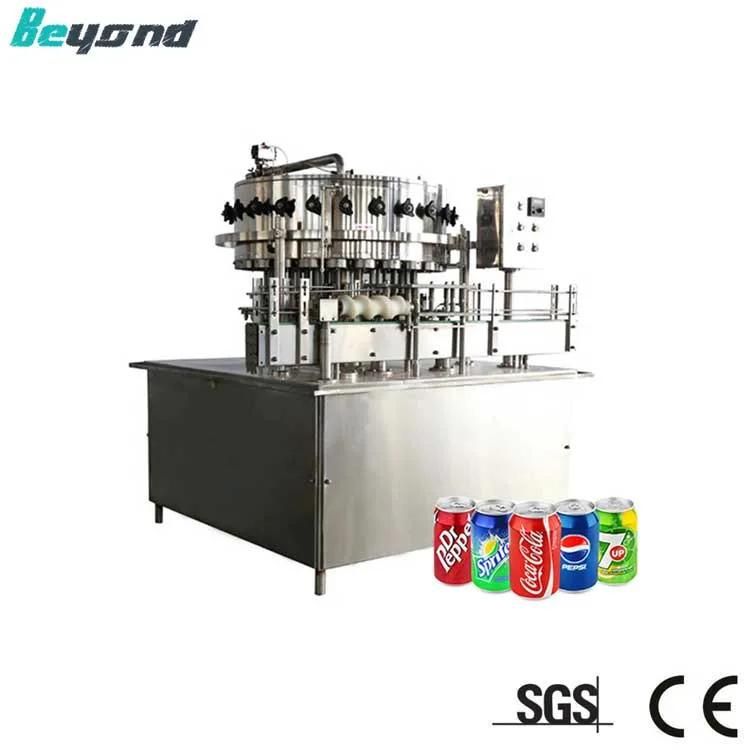 High Quality Beer Pop-Top Can Filling Equipment (QSG-18/6)