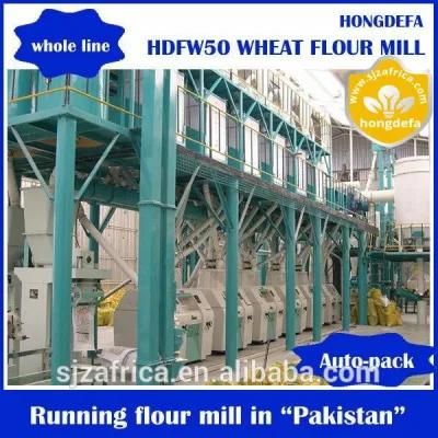 Wheat Flour Milling Machine 50t/24h for Algeria Market