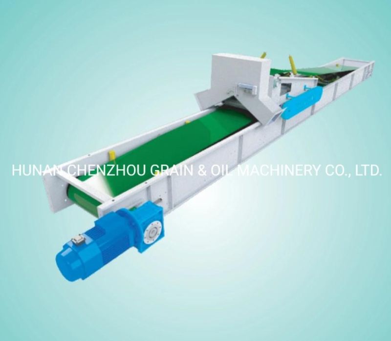 Clj Paddy Rice Conveyor Automatic Rice Belt Conveyor Machine with Unloading Car