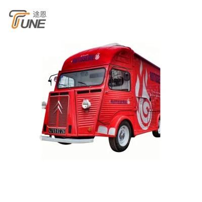 New Street Food Vending Cart / Electric Vintage VW Food Truck / Mobile Food Trailer Sale