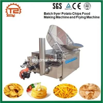 Batch Fryer Potato Chips Food Making Machine and Frying Machine