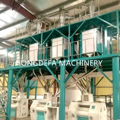 Economic Type Maize Flour Milling Machine Africa/South America