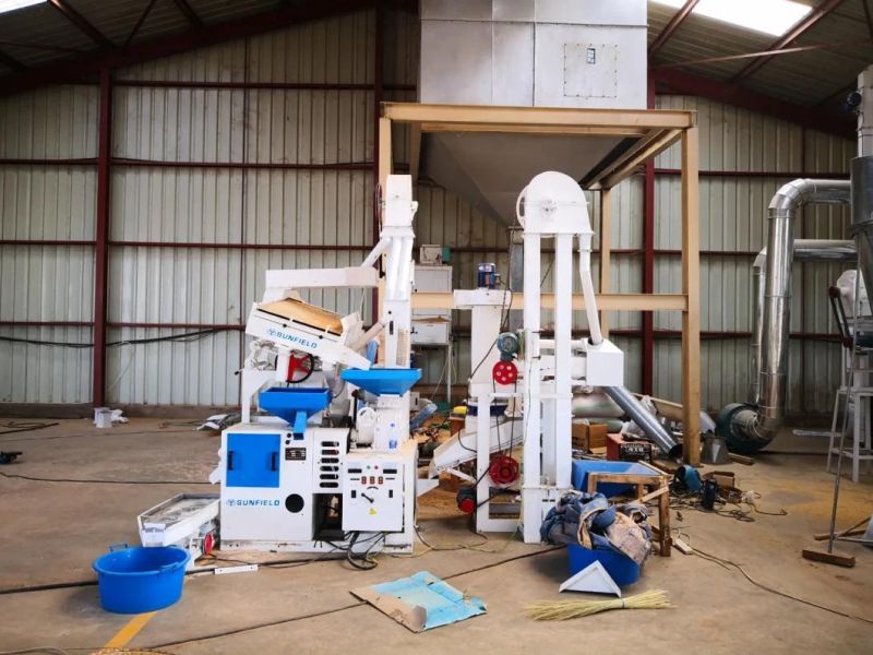 Small Rice Agro Processing Machine Rice Mill