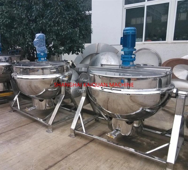 Jacket Kettle Steam Jacketed Kettle Jacket Kettle with Agitator