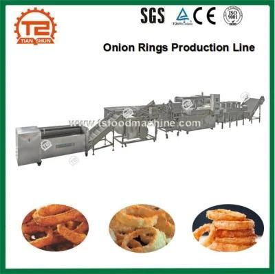 Frying Snack Food Production Line/Onion Circle /Onion Rings Production Line