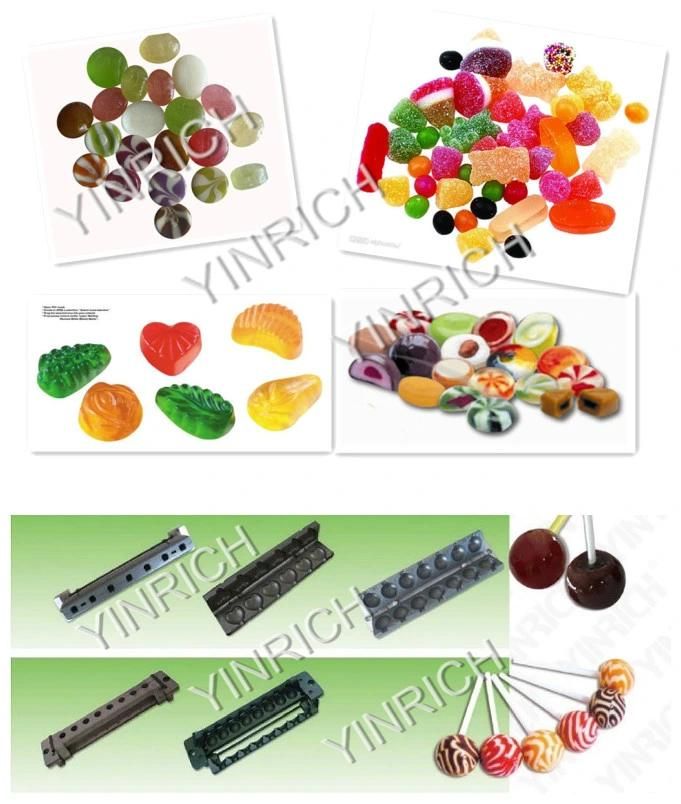 Small Scale Production Machinery Candy Depositing Line with Jelly, Toffee, Hard Candy, Lollipop Machines (GD50)