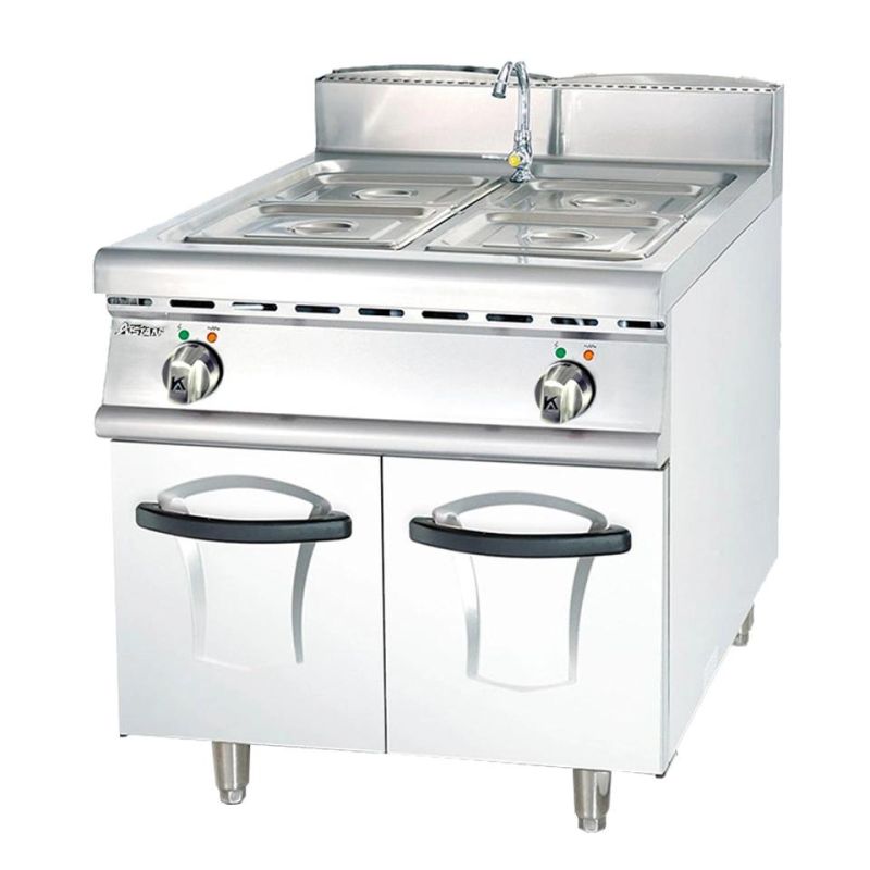 Eh884 Electric Bain Marie with Cabinet for Commercial Kitchen