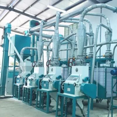 Chinese First Grade of 30t/D Maize Milling Line