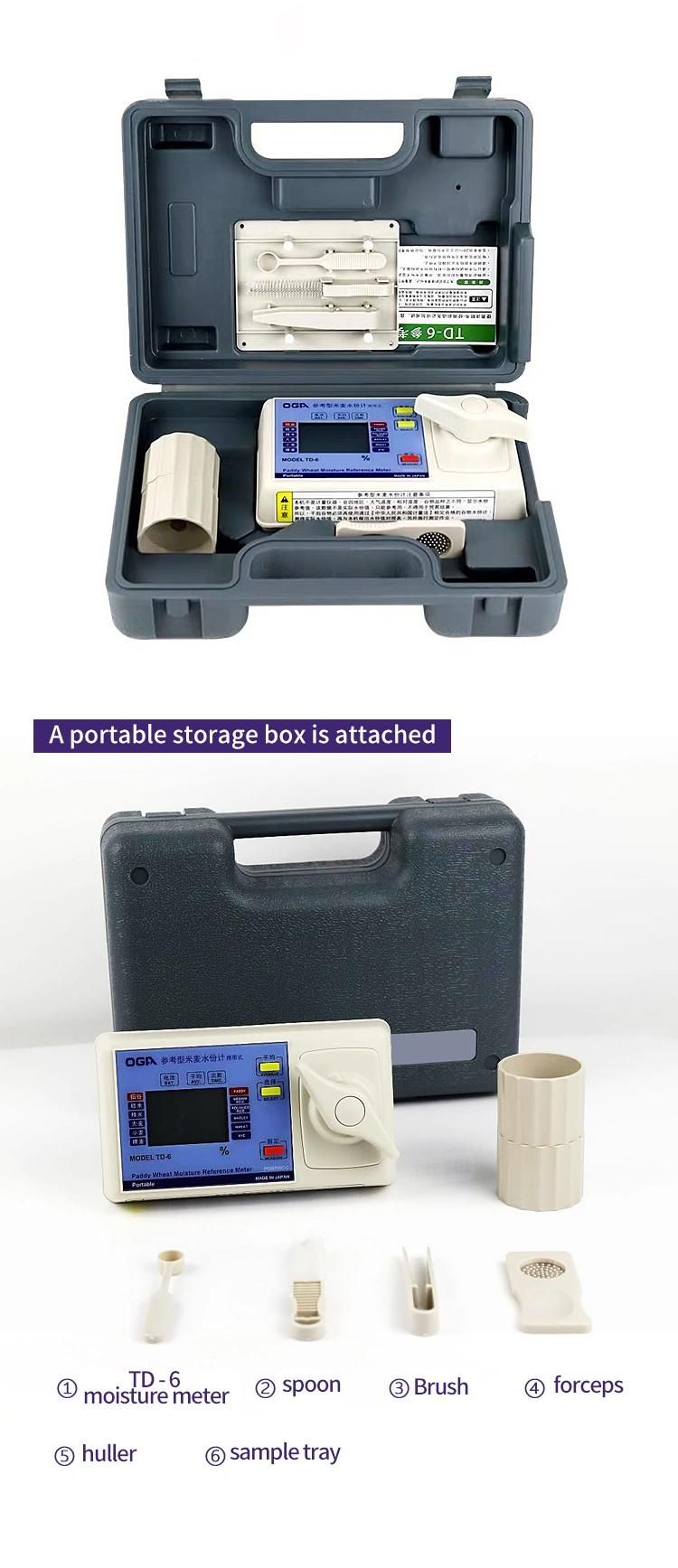 Td-6 Meter Wheat Moisture Tester Imported From Japan