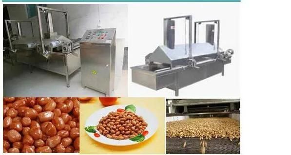 Continous Belt Food Frying Machine