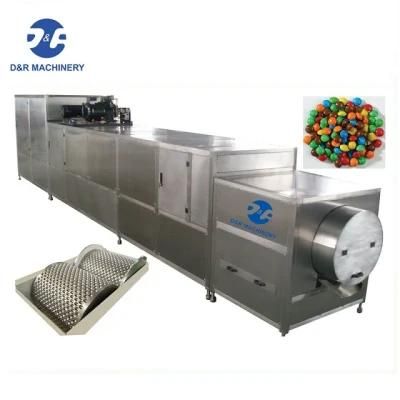 Colored Different Shapes Chocolate Lentil Bean Forming Machine